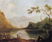 Richard  Wilson View of Snowdon oil painting